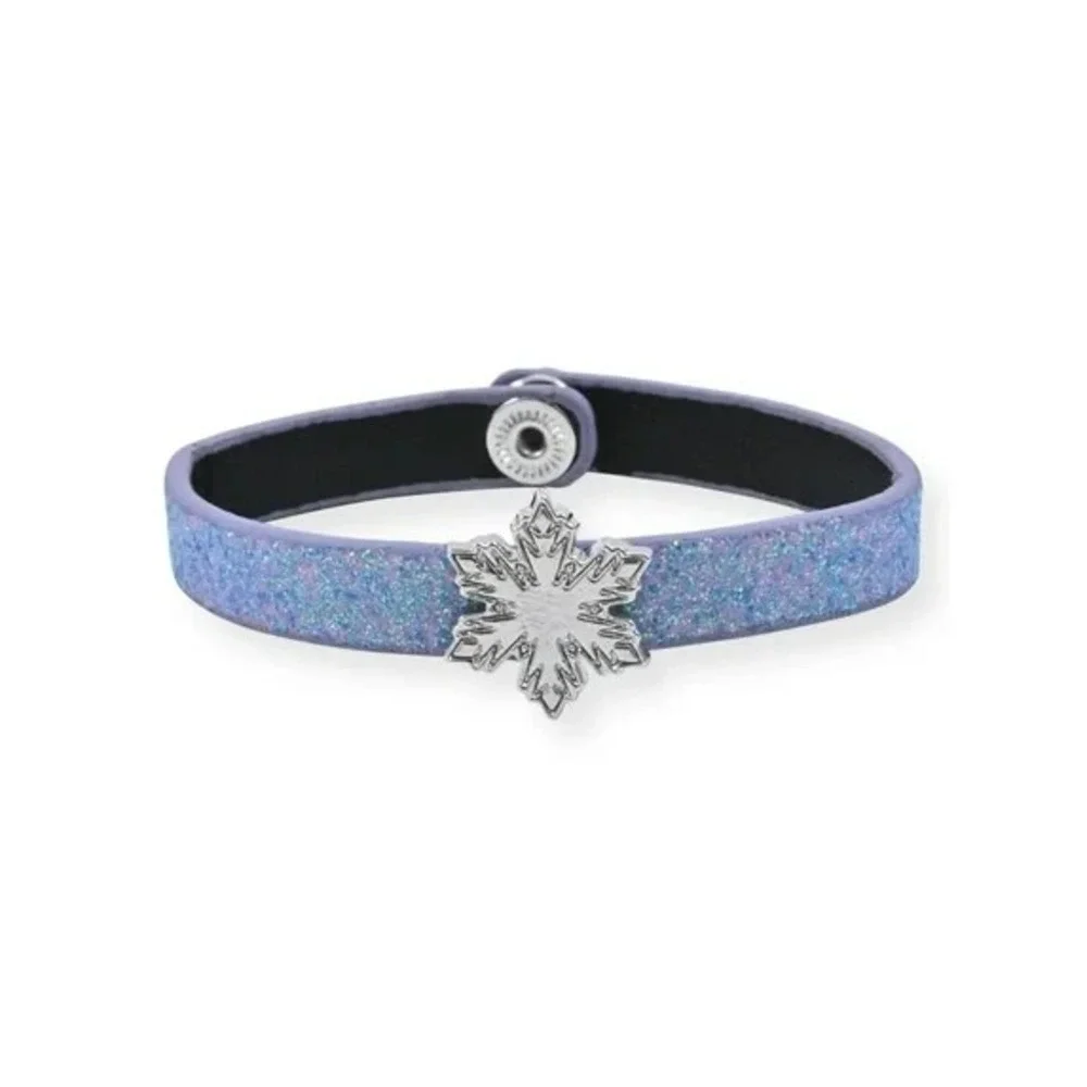 Disney Frozen Girls Flashing LCD Watch Set Blue Ombre w/ Bracelet & Hair Accesso